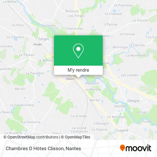Chambres D Hôtes Clisson plan
