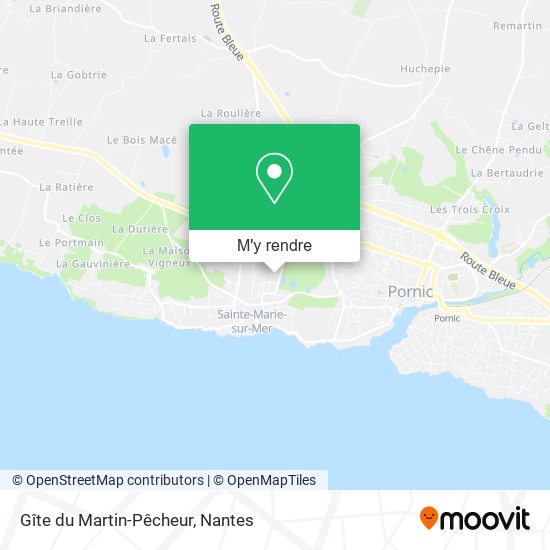 Gîte du Martin-Pêcheur plan