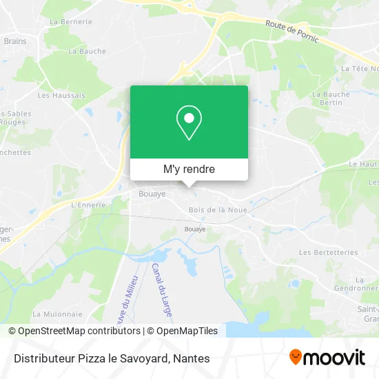 Distributeur Pizza le Savoyard plan