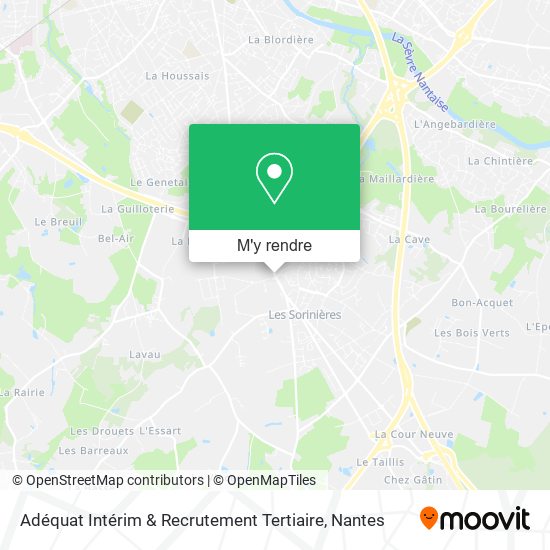Adéquat Intérim & Recrutement Tertiaire plan