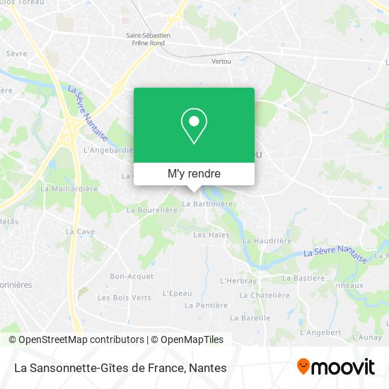 La Sansonnette-Gîtes de France plan