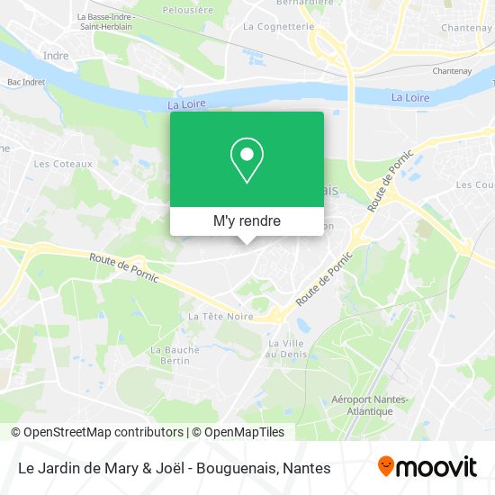 Le Jardin de Mary & Joël - Bouguenais plan