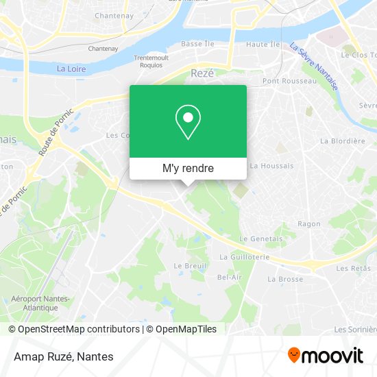 Amap Ruzé plan