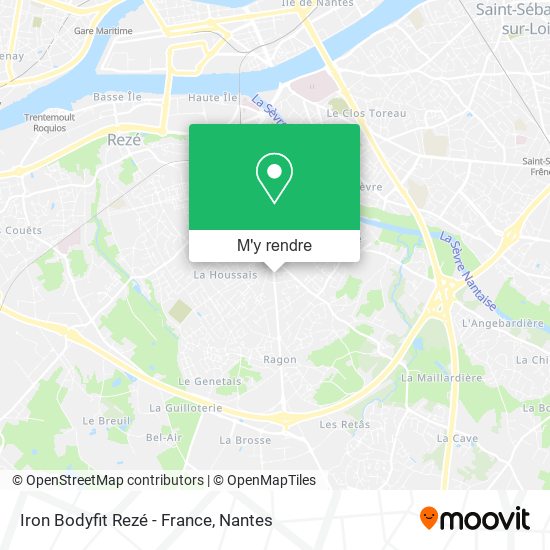 Iron Bodyfit Rezé - France plan