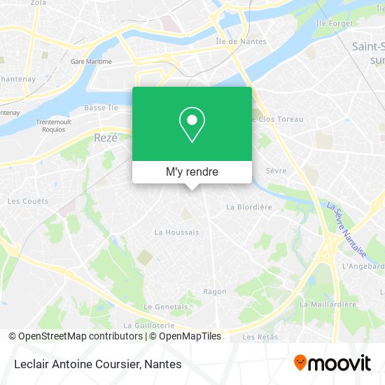Leclair Antoine Coursier plan