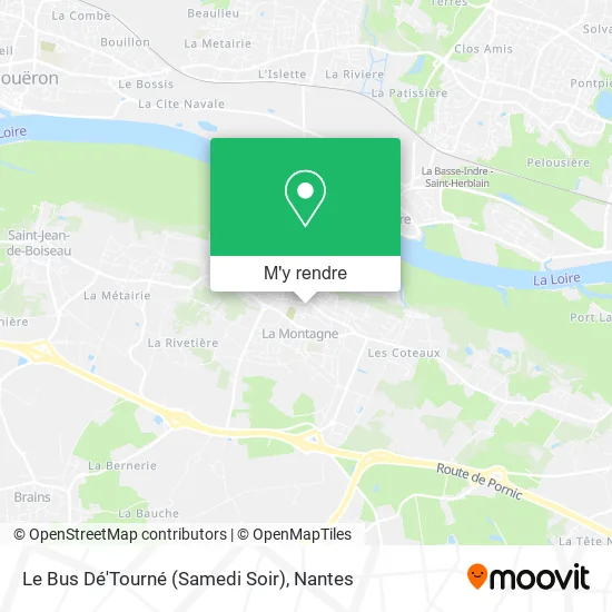 Le Bus Dé'Tourné (Samedi Soir) plan