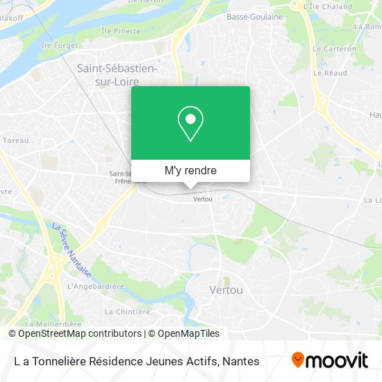 L a Tonnelière Résidence Jeunes Actifs plan