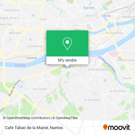 Café Tabac de la Mairie plan