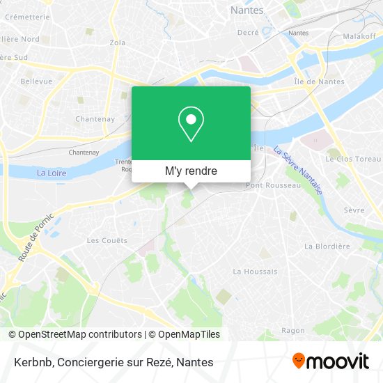 Kerbnb, Conciergerie sur Rezé plan