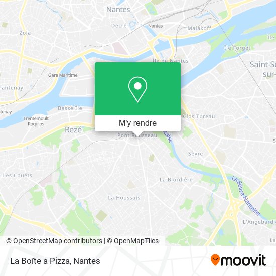 La Boîte a Pizza plan