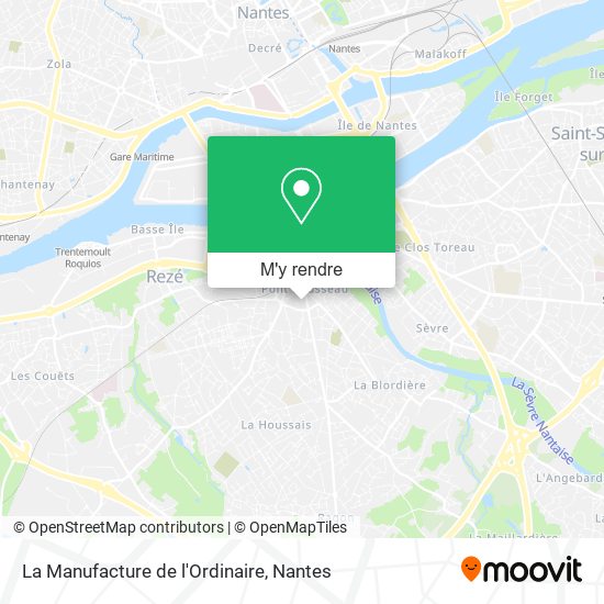 La Manufacture de l'Ordinaire plan