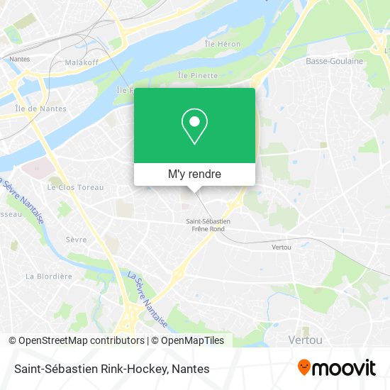 Saint-Sébastien Rink-Hockey plan