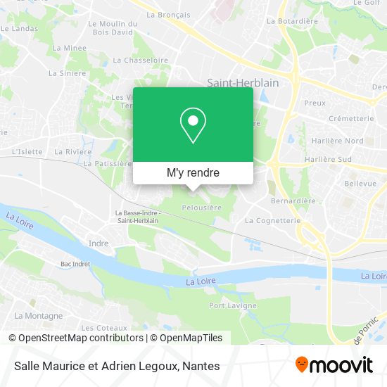 Salle Maurice et Adrien Legoux plan