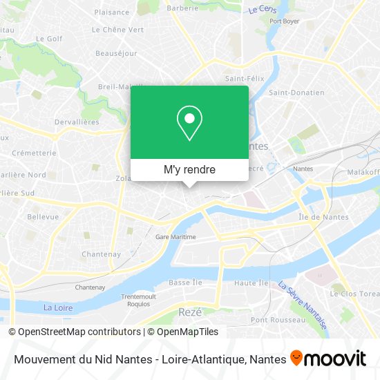 Mouvement du Nid Nantes - Loire-Atlantique plan