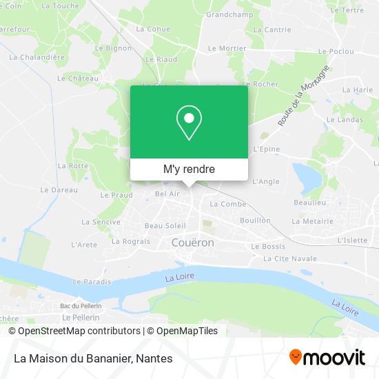 La Maison du Bananier plan