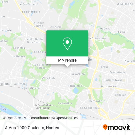 A Vos 1000 Couleurs plan