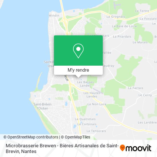 Microbrasserie Brewen - Bières Artisanales de Saint-Brevin plan