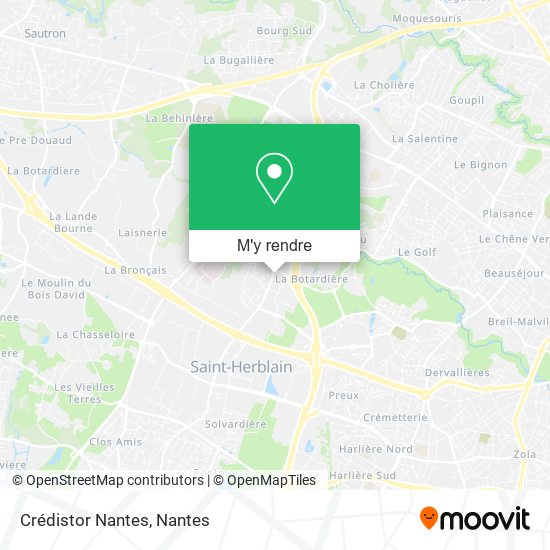 Crédistor Nantes plan