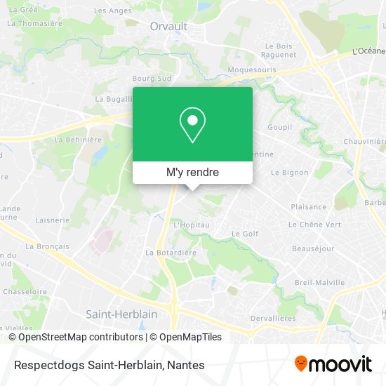 Respectdogs Saint-Herblain plan