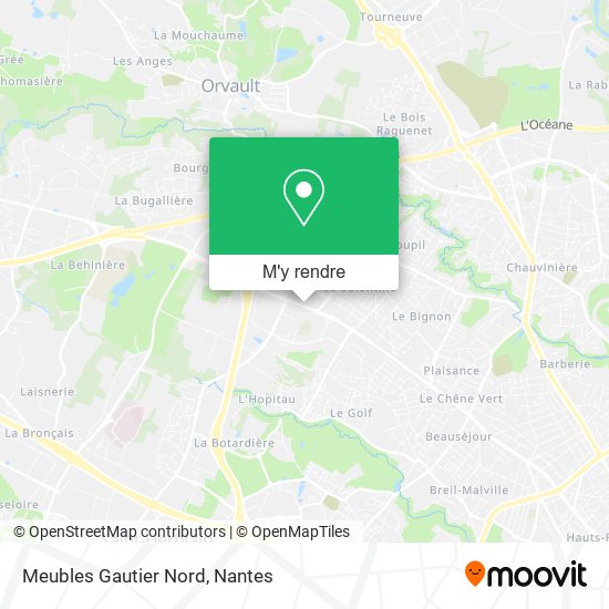 Meubles Gautier Nord plan