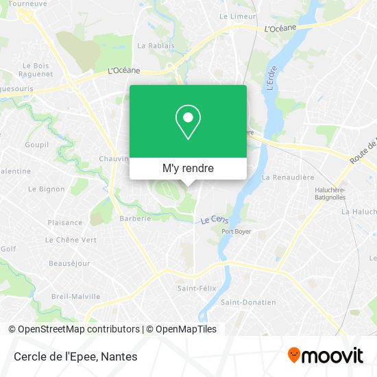 Cercle de l'Epee plan