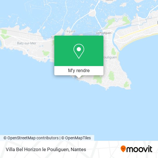 Villa Bel Horizon le Pouliguen plan