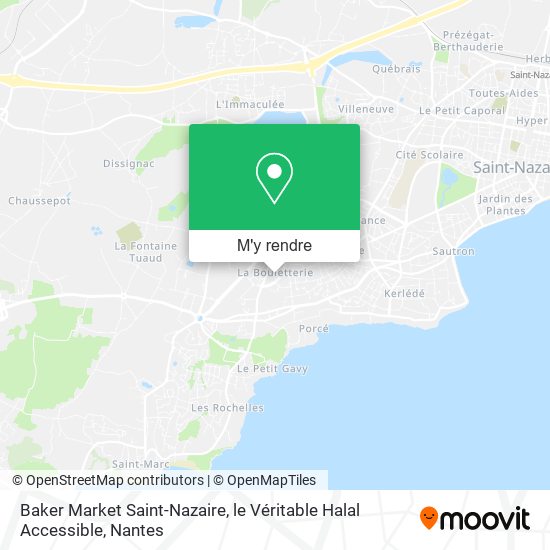 Baker Market Saint-Nazaire, le Véritable Halal Accessible plan