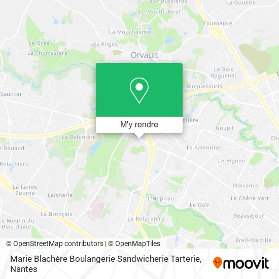 Marie Blachère Boulangerie Sandwicherie Tarterie plan