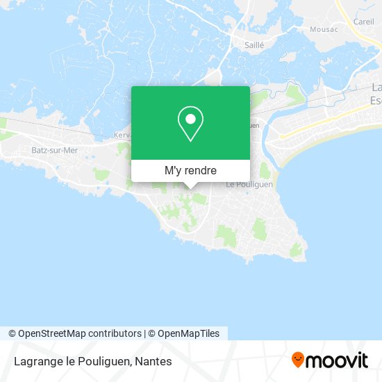 Lagrange le Pouliguen plan