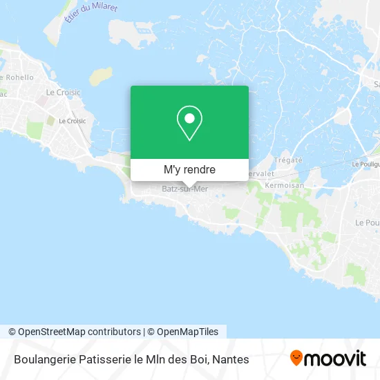 Boulangerie Patisserie le Mln des Boi plan