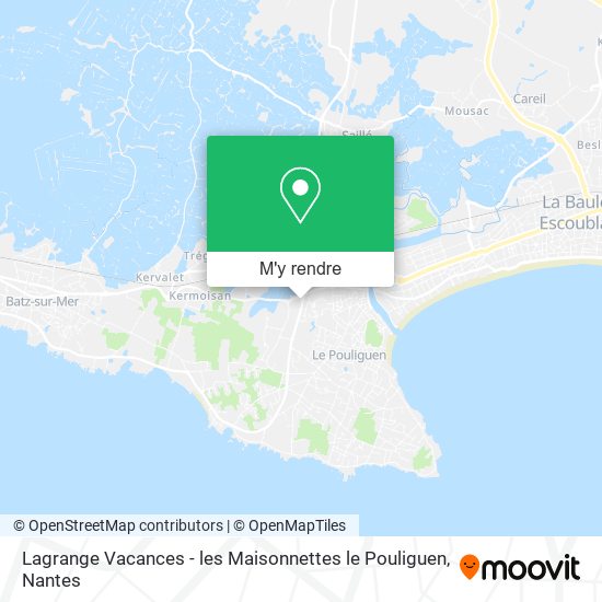 Lagrange Vacances - les Maisonnettes le Pouliguen plan