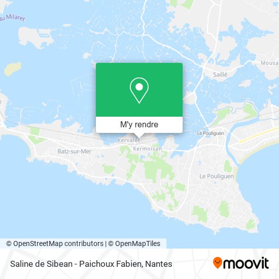 Saline de Sibean - Paichoux Fabien plan