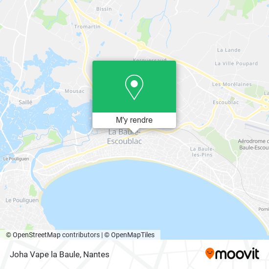 Joha Vape la Baule plan