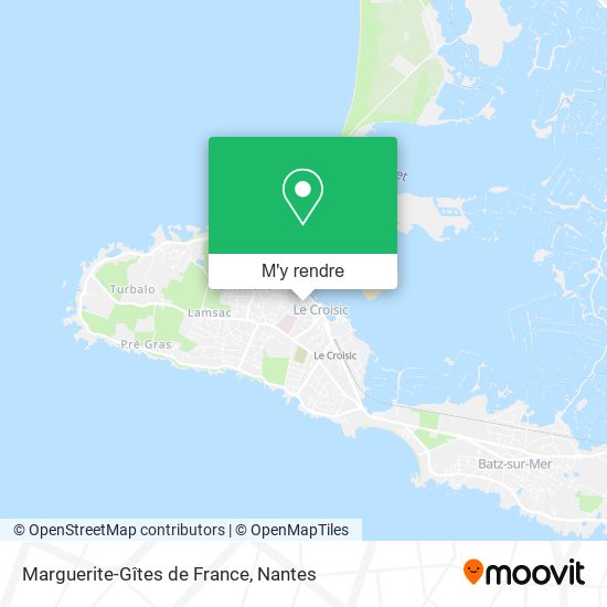 Marguerite-Gîtes de France plan