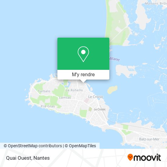 Quai Ouest plan