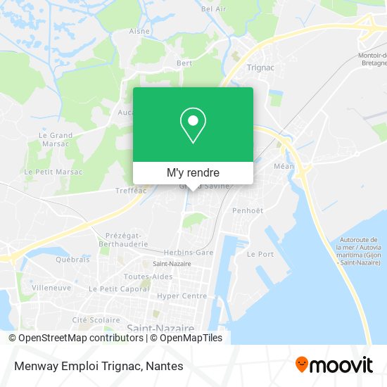Menway Emploi Trignac plan
