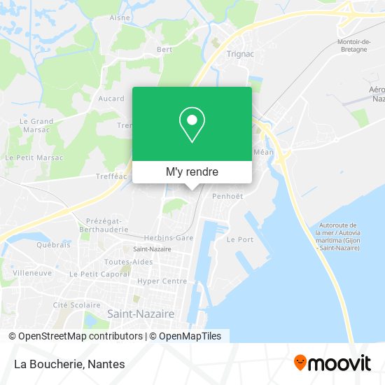 La Boucherie plan