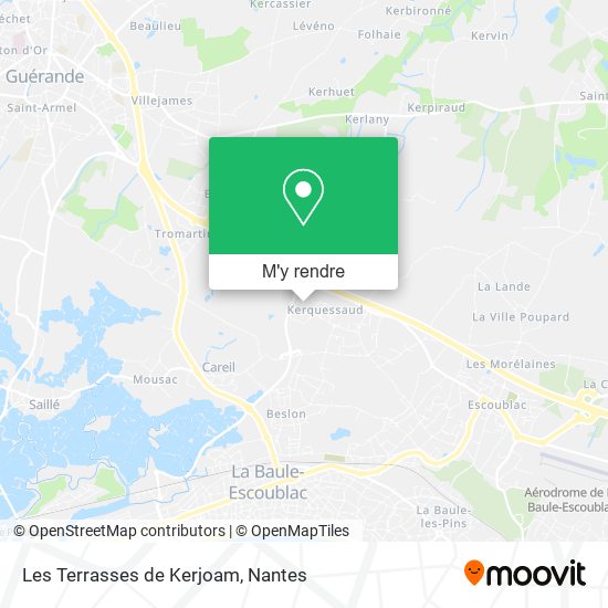 Les Terrasses de Kerjoam plan