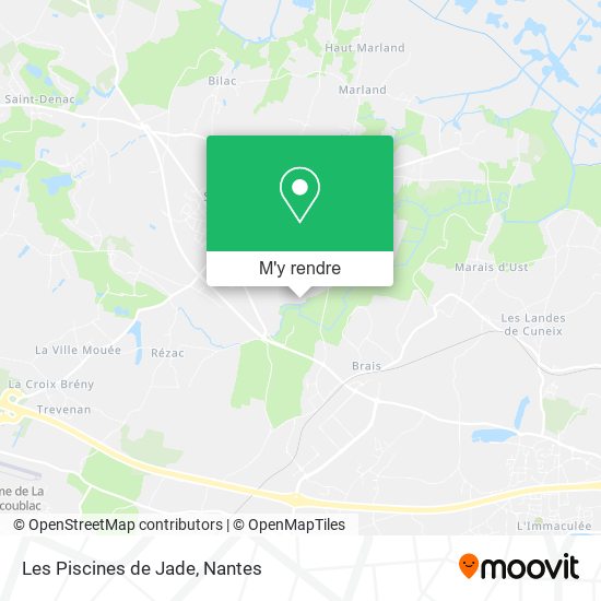 Les Piscines de Jade plan