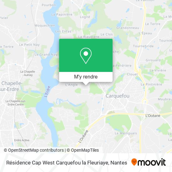Résidence Cap West Carquefou la Fleuriaye plan