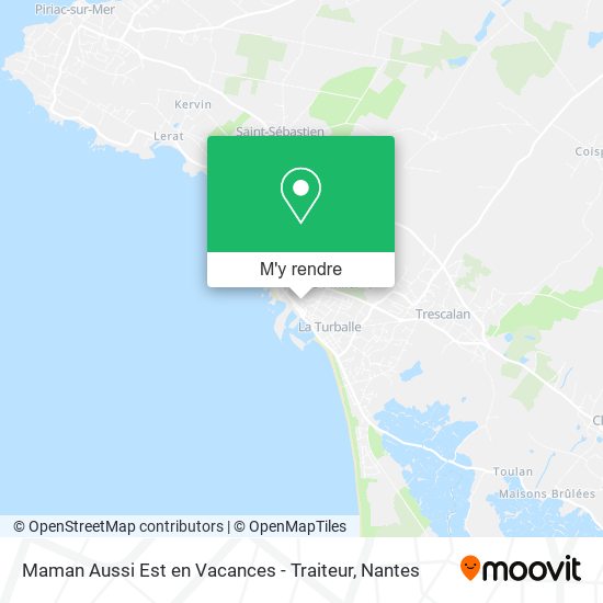 Maman Aussi Est en Vacances - Traiteur plan