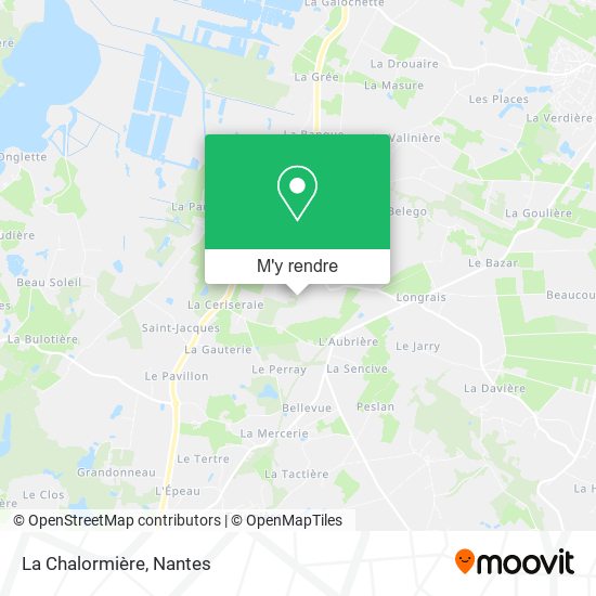 La Chalormière plan