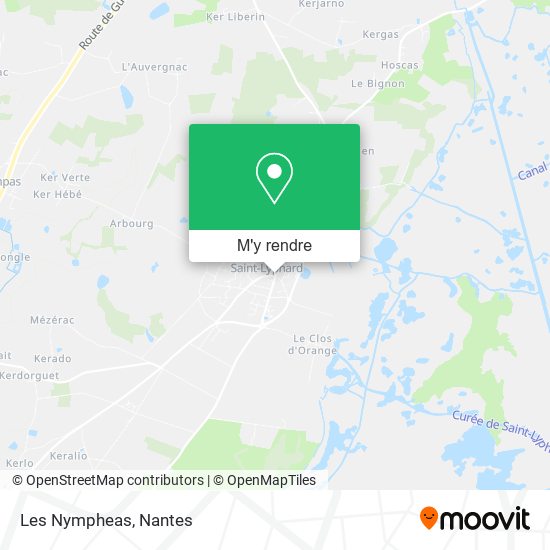 Les Nympheas plan