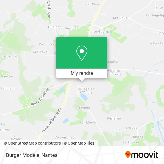 Burger Modèle plan