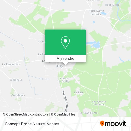 Concept Drone Nature plan