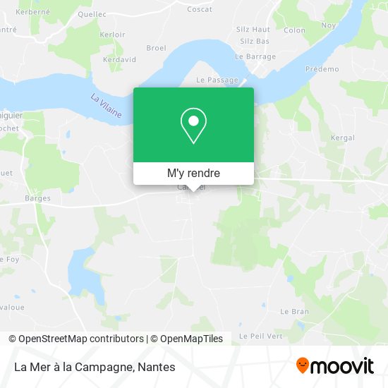 La Mer à la Campagne plan