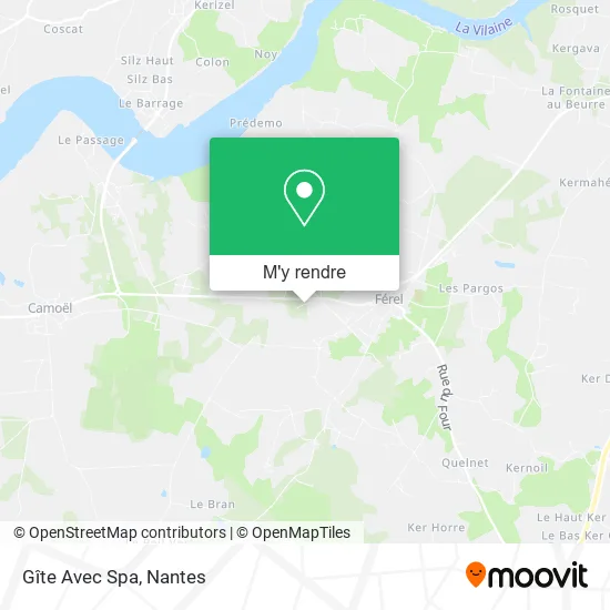 Gîte Avec Spa plan