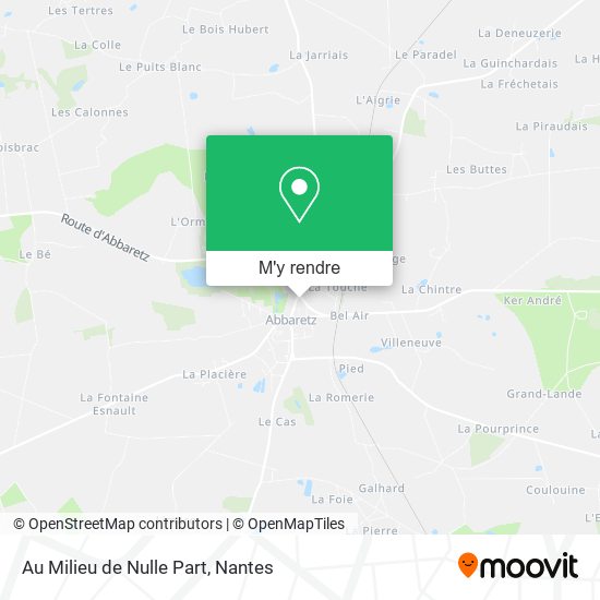 Au Milieu de Nulle Part plan
