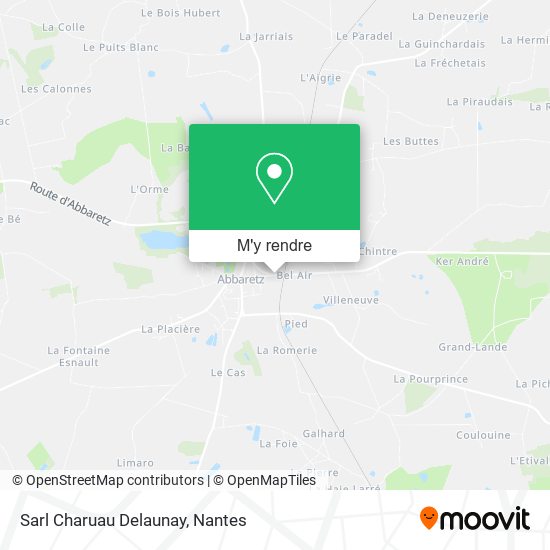 Sarl Charuau Delaunay plan