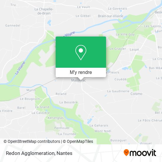 Redon Agglomeration plan
